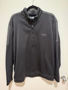 Callaway golf quarter zip XL